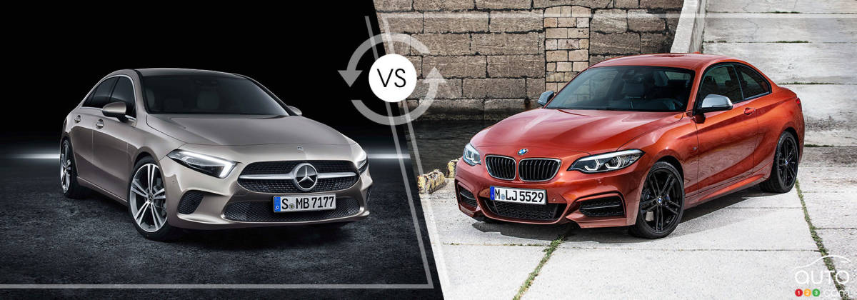 Comparaison : BMW Série 2 2019 vs Mercedes-Benz Classe A 2019