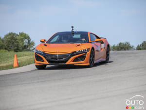 Essai de l’Acura NSX 2019 sur piste : une virée riche en adrénaline à MoSport