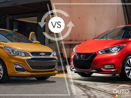 Comparison: 2019 Chevrolet Spark vs 2019 Nissan Micra