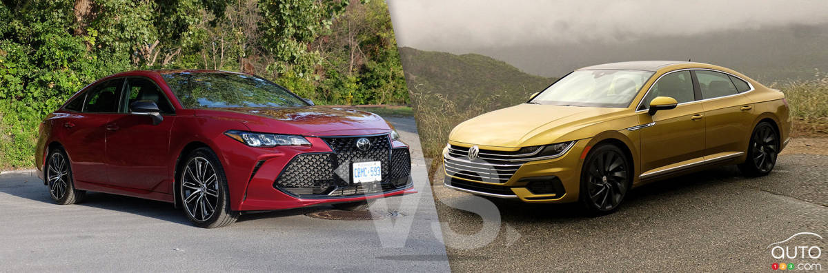 Comparaison : Toyota Avalon 2019 vs Volkswagen Arteon 2019