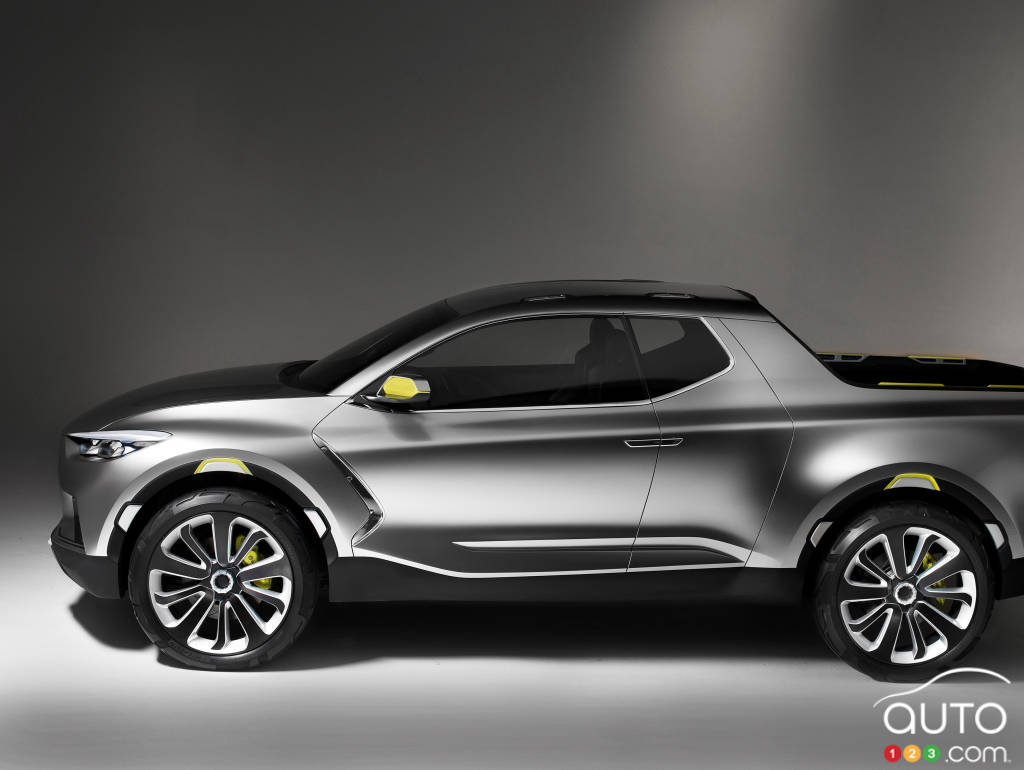 Prototype Hyundai Santa Cruze, 2015