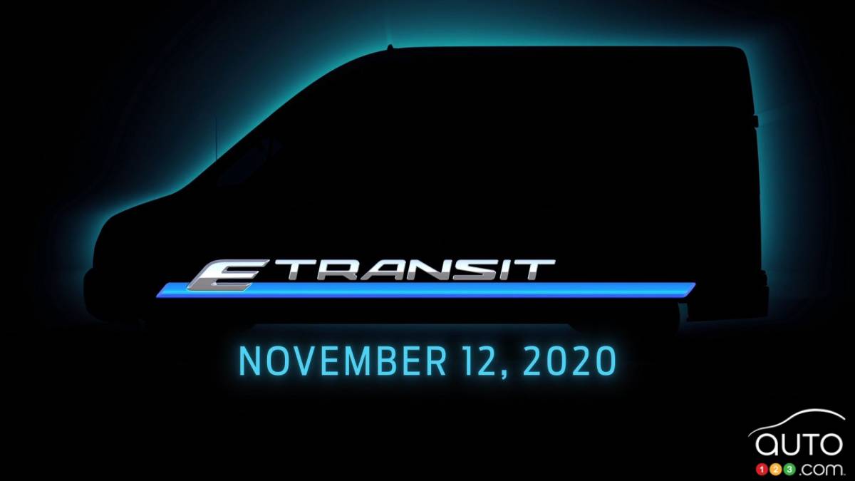 Ford va présenter l'E-Transit électrique le 12 novembre prochain