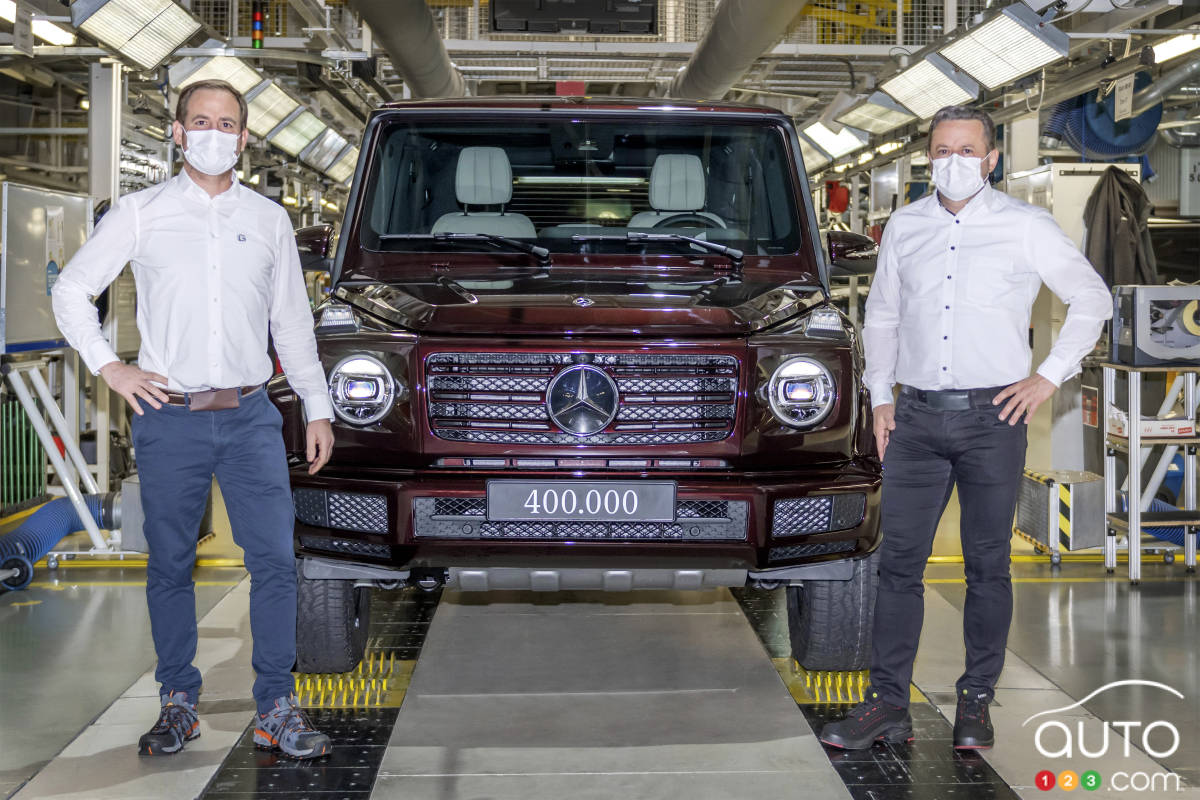 400,000th Mercedes-Benz G-Class Comes Off Production Line