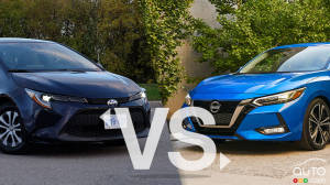 Comparaison : Nissan Sentra 2020 vs Toyota Corolla 2020