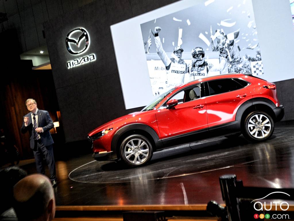 2020 Mazda CX-30, at the 2019 Los Angeles Auto Show