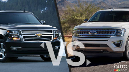 Comparaison : Chevrolet Suburban 2020 vs Ford Expedition 2020