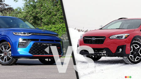 Comparaison : Kia Soul 2020 vs Subaru Crosstrek 2020
