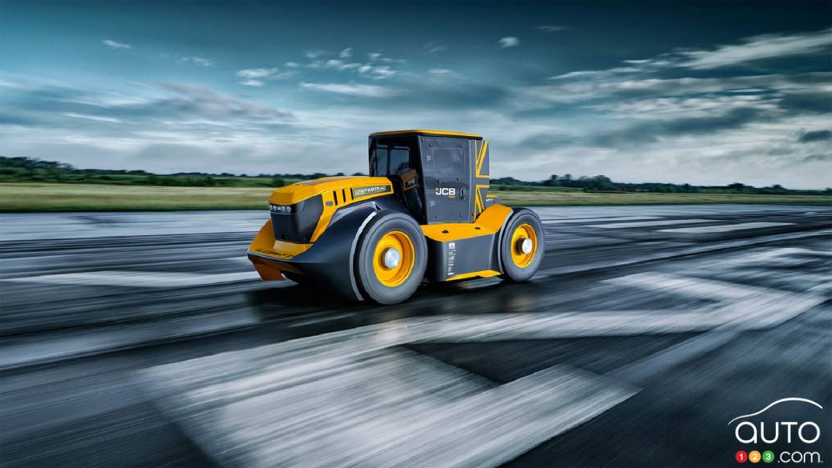 Voici le tracteur le plus rapide du monde