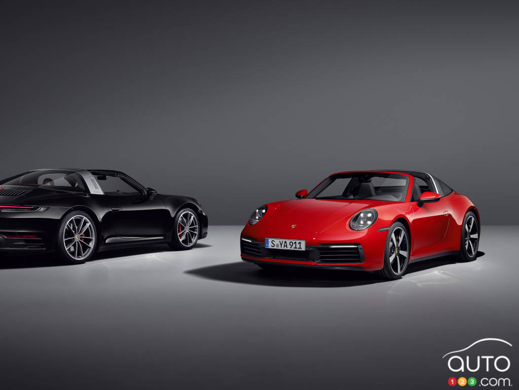 Porsche 911 Targa 4 et 4S 2020