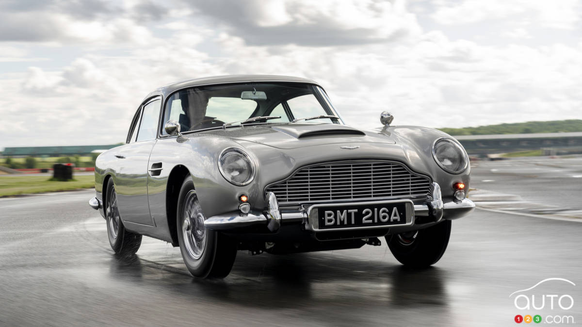 The First Aston Martin DB5 Continuation Has Been Built