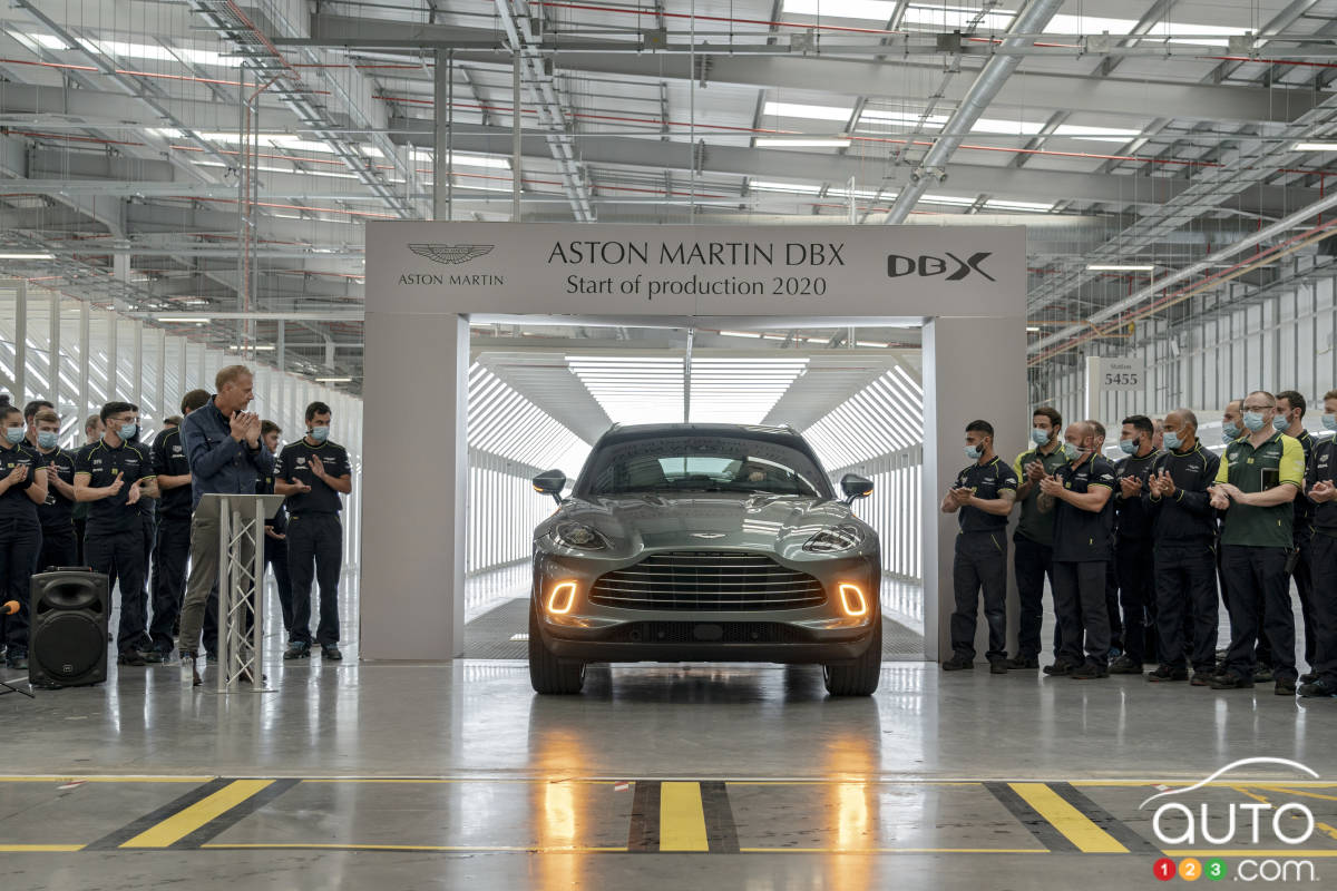 L’Aston Martin DBX entre en production