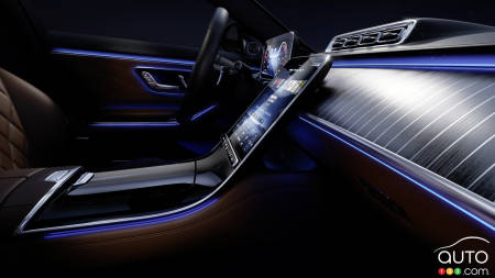Une orgie d’écrans pour l’habitacle de la prochaine Mercedes-Benz Classe S