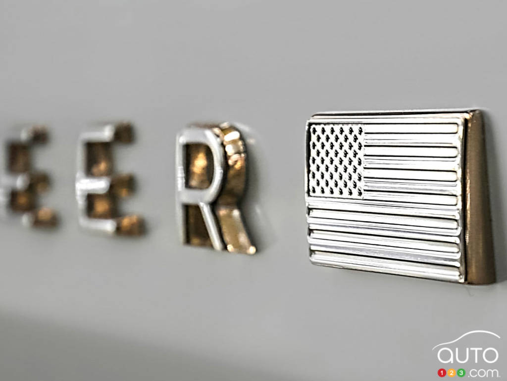 Badging for the new Jeep Grand Wagoneer