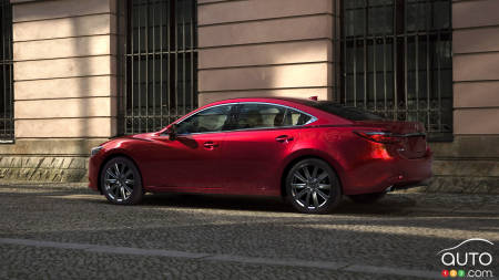 Un peu de nouveau pour la Mazda6 2021, notamment l’édition Kuro