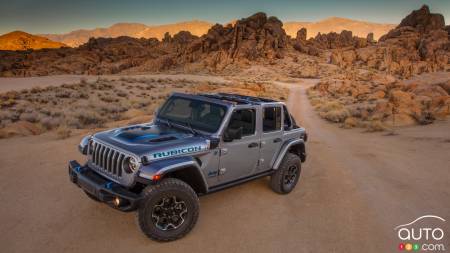 FCA Introduces 2021 Jeep Wrangler 4xe With its 40-km Electric Range