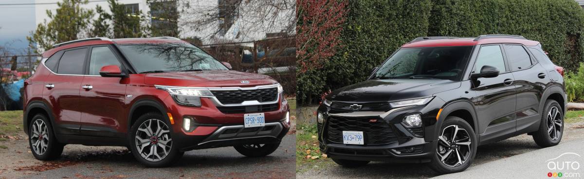  Comparación: Kia Seltos 2021 vs Chevrolet Trailblazer 2021 |  Reseñas de autos |  Auto123