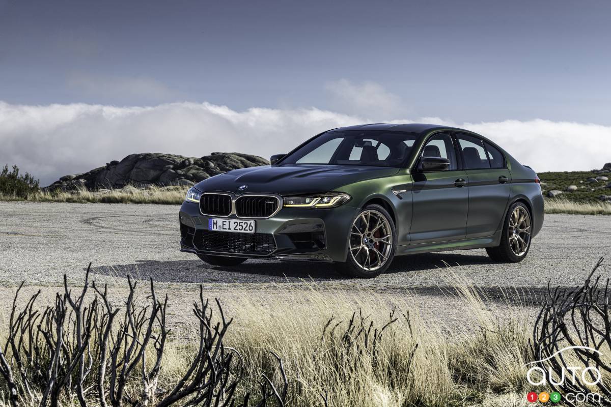 BMW M5 CS, its most-powerful sedan ever, breaks cover