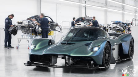 Production lancée pour l’Aston Martin Valkyrie