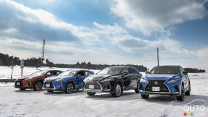 Conduite Lexus hivernale : journée de glace et journée de glisse