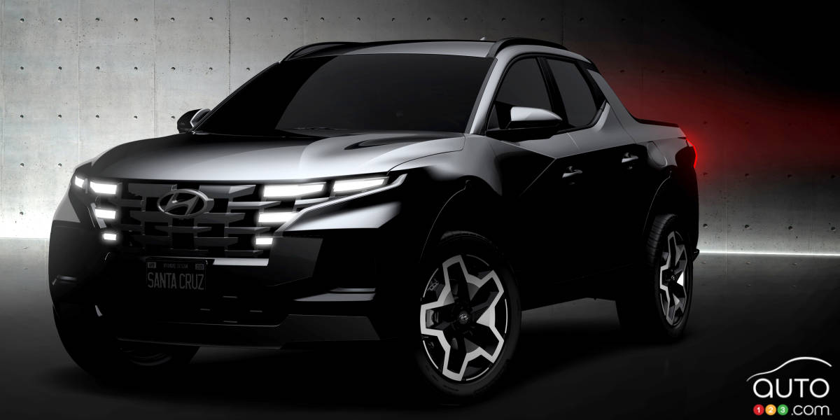 Hyundai previews its new Santa Cruz pickup truck | Car News | Auto123