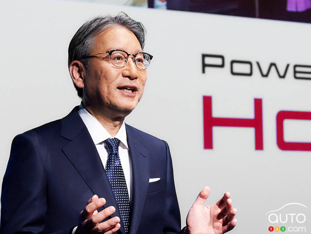 Toshihiro Mibe, président et chef de la direction de Honda, le 23 avril 2021