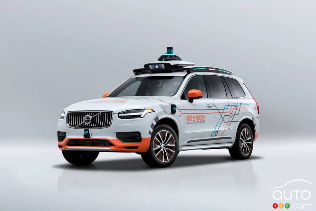 Conduite autonome : Volvo Cars fournira des XC90 à la compagnie DiDi en Chine