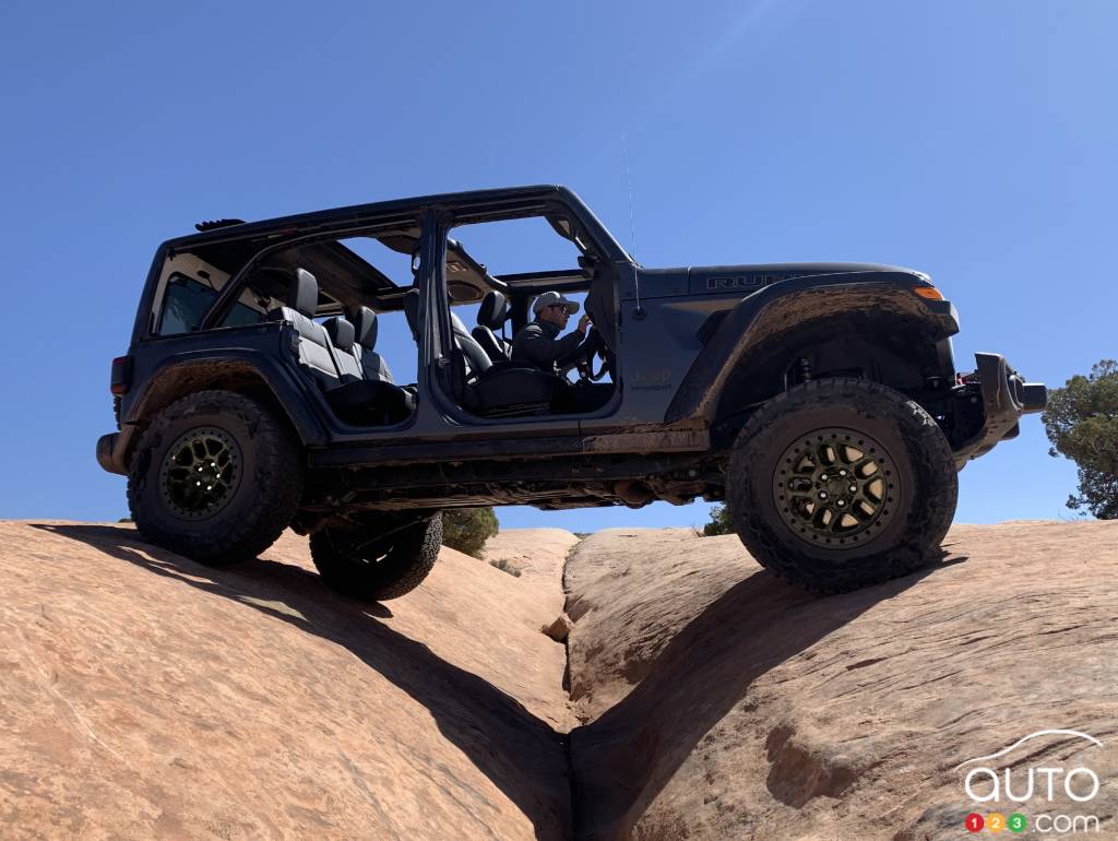 Jeep Wrangler avec ensemble Xtreme Recon