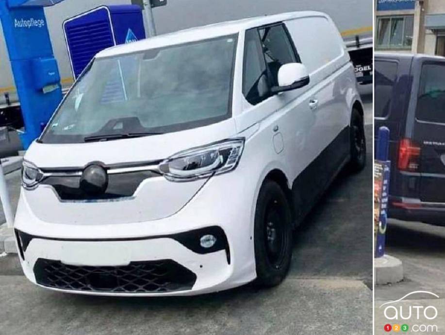 La future Volkswagen ID.Buzz, en forme prototype