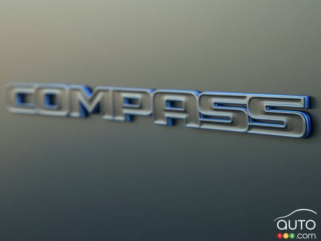 Jeep Compass logo (80th Anniversary Edition)