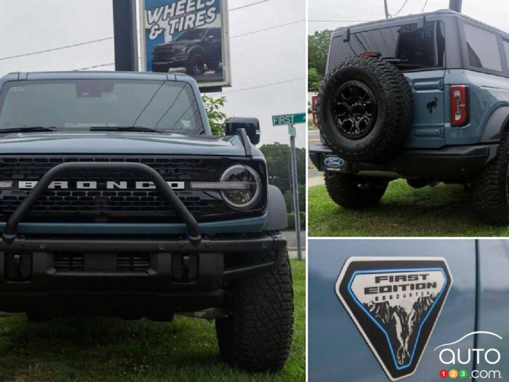 Le Ford Bronco First Edition à vendre sur eBay