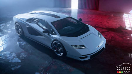 Voici la nouvelle Lamborghini Countach