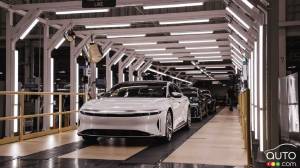Production of the Lucid Air EV Is Underway