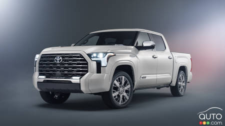 Toyota présente le Tundra Capstone, nouvelle version ultra luxueuse de la camionnette
