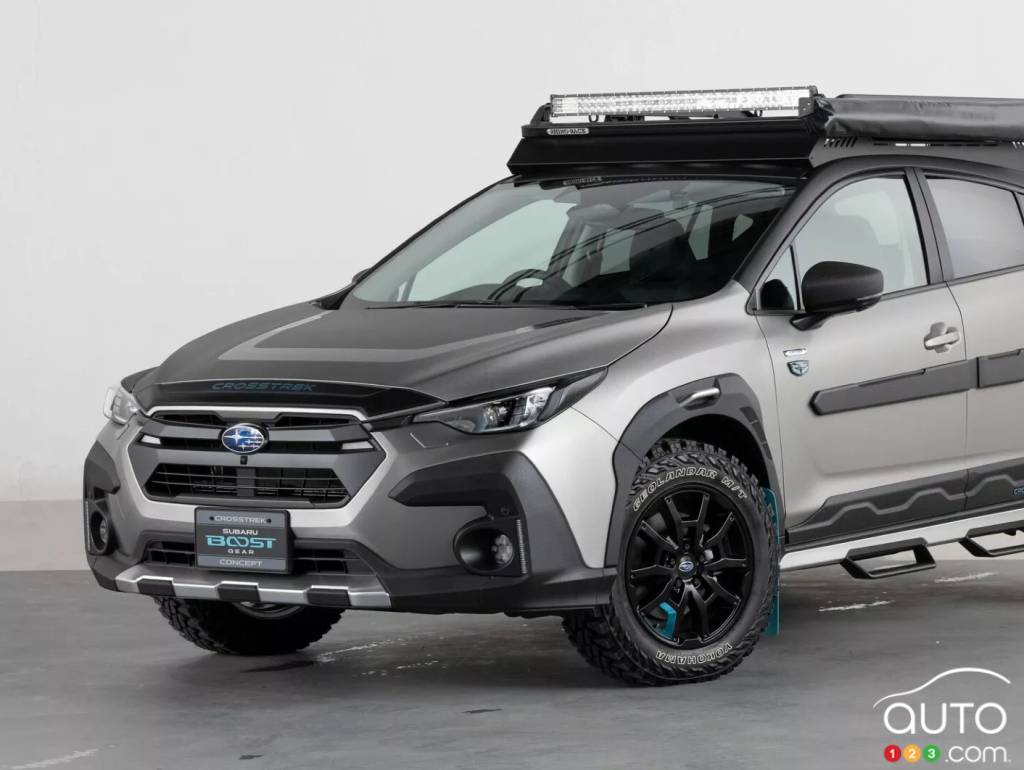 Subaru Crosstrek Boost Gear concept