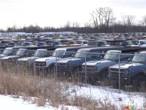 Des milliers de Ford Bronco attendent des pièces pour être livrés