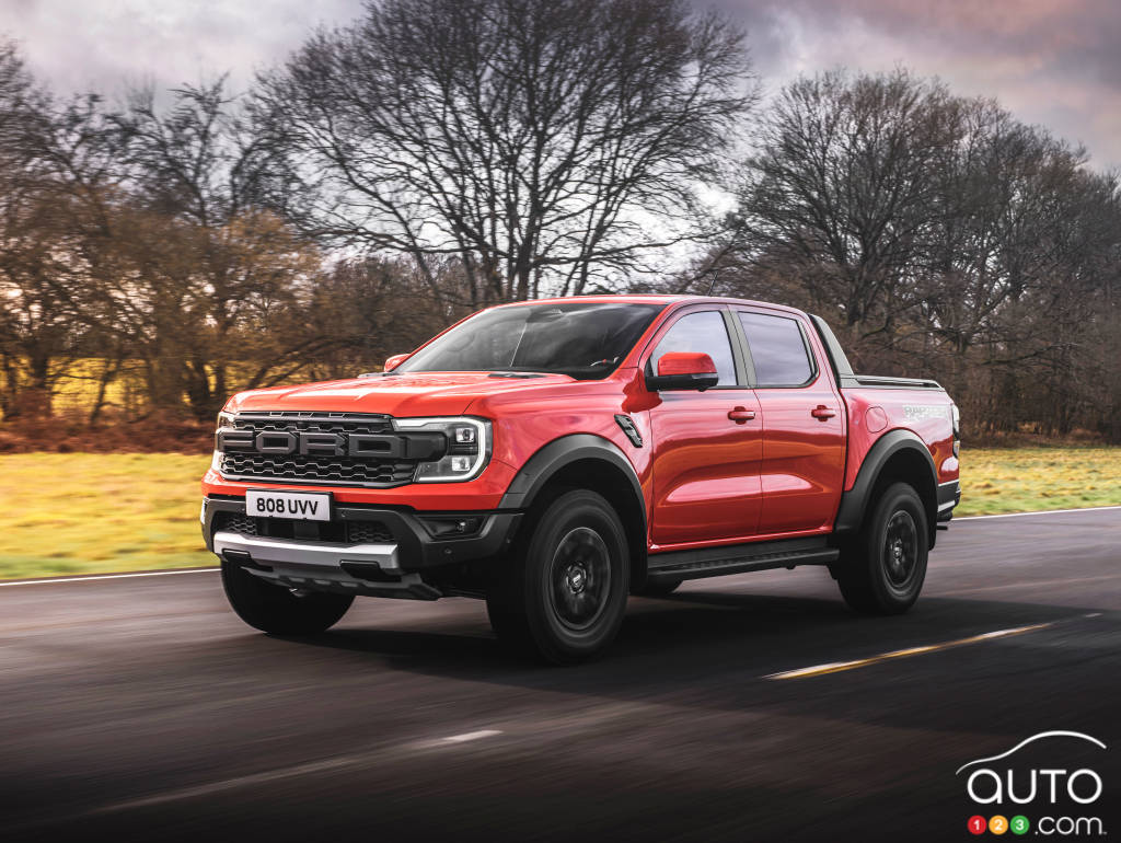 2023 Ford Ranger Raptor (Europe)