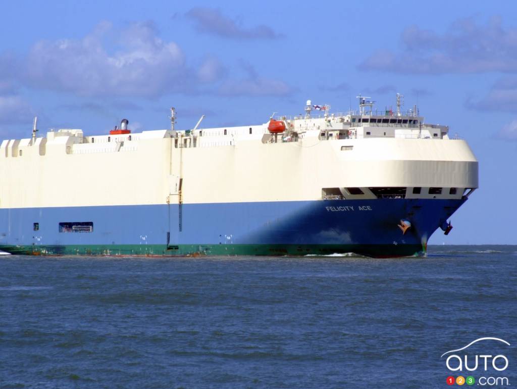Le navire Felicity Ace
