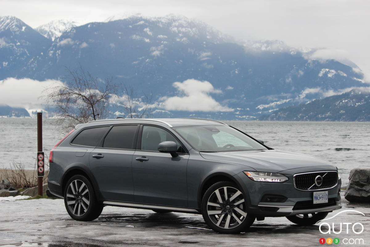 Essai routier du Volvo V90 Cross Country 2022