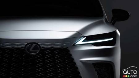 Lexus donne un aperçu du RX 2023 qui sera dévoilé le 31 mai prochain