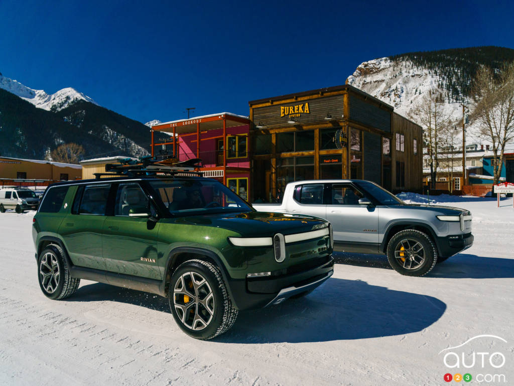 Rivian R1S et R1T