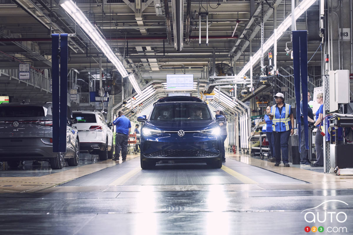 Volkswagen ID.4 : la production est lancée aux États-Unis