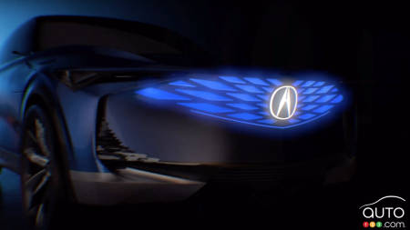 Acura montre un peu du concept Precision EV qui sera dévoilé la semaine prochaine