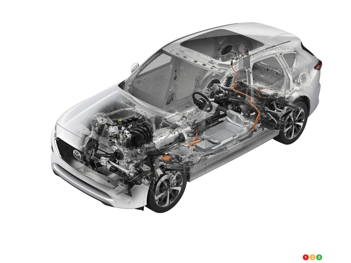 Mazda CX-60 revealed with rear-drive platform, PHEV powertrain - Autoblog