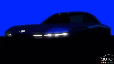 Subaru Sport Mobility Concept: Subaru Teases Electric Sports Car Inspired by the Past