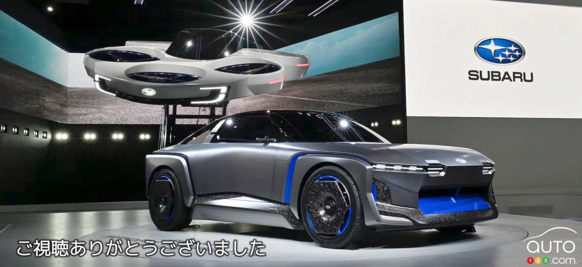 Tokyo 2023 : voici le concept Subaru Sport Mobility