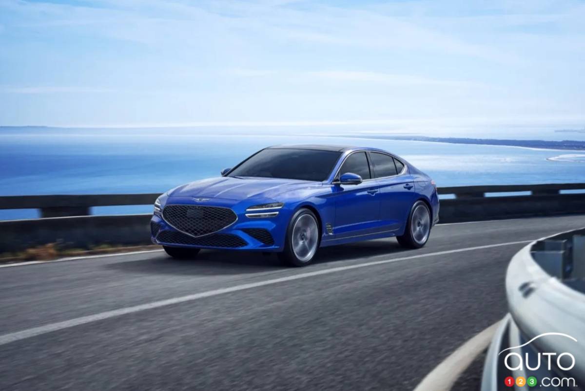 2024 Genesis G70 Gets New Base Engine Offering More HP