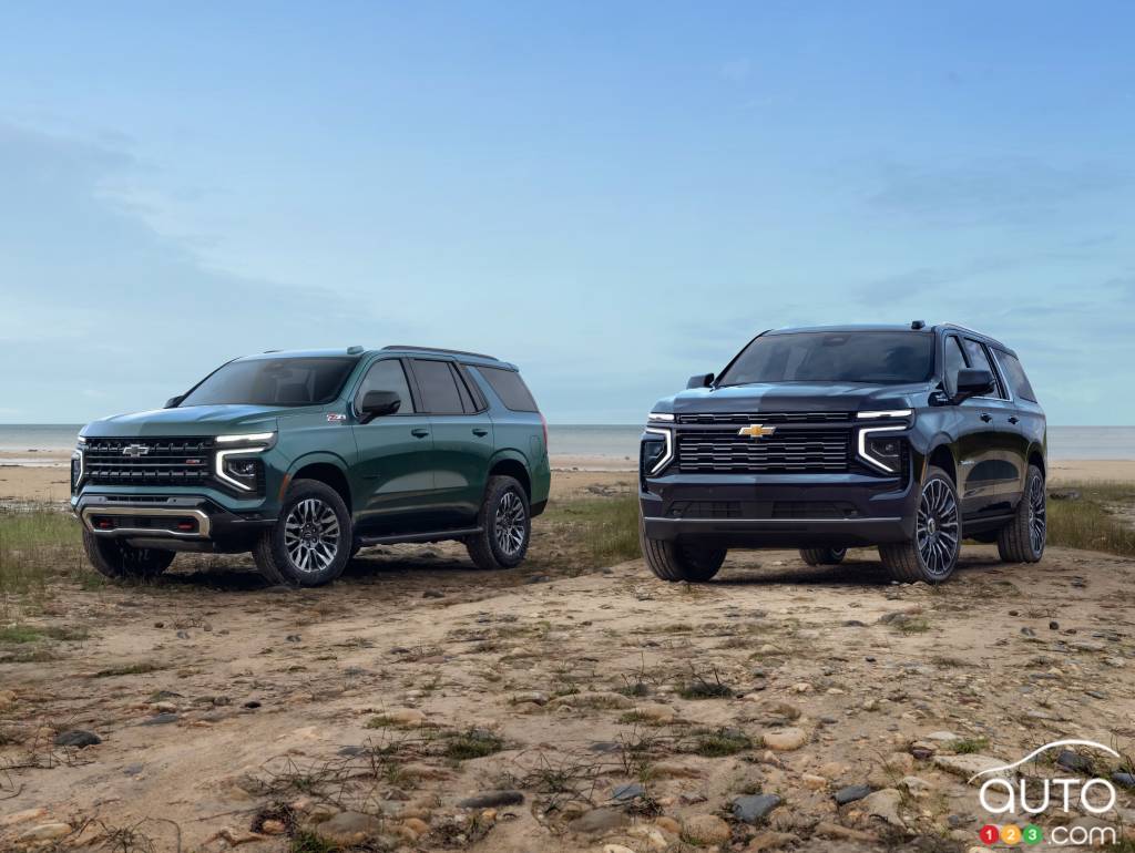 The 2025 Chevrolet Suburban and Tahoe