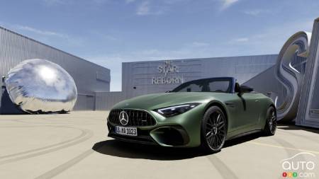 Mercedes-AMG SL S E Performance 2025 : Mercedes présente la SL le plus puissante à ce jour