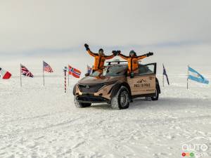 Couple Completes Pole-to-Pole Road Trip in a Nissan Ariya