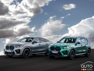 BMW X5 M et X6 M Competition 2024 : des retouches stylistiques, l’hybridation légère